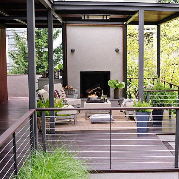 20+ Creative Deck Railing Ideas for Inspiration