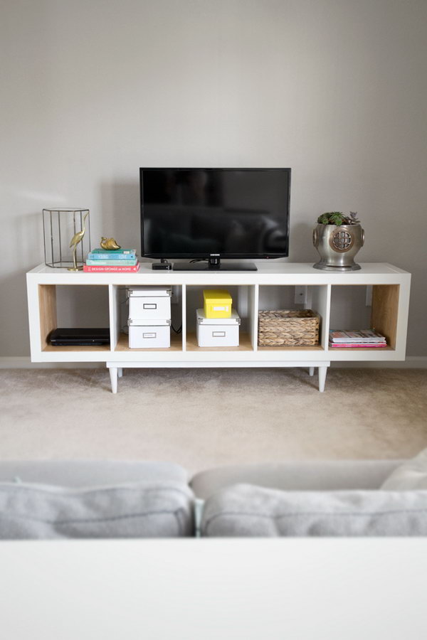 25 ikea kallax or expedit shelf hacks flux decor