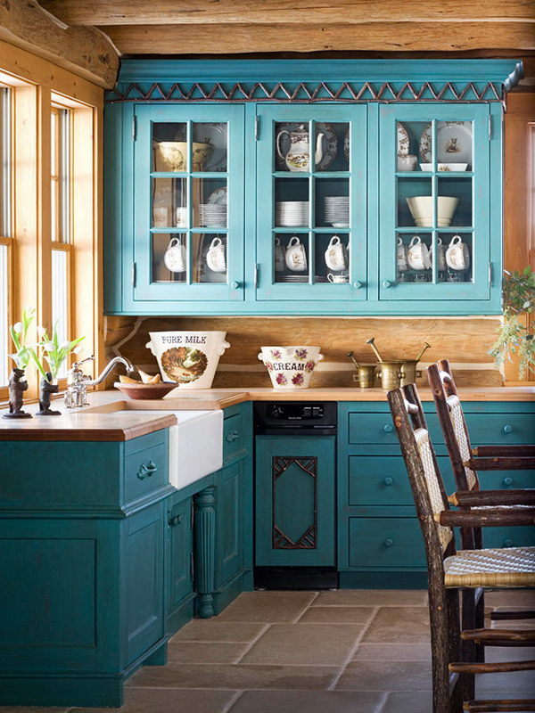 Cool Kitchen Cabinet Paint Color Ideas