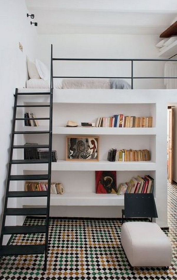 loft beds rooms cool bed modern stairs