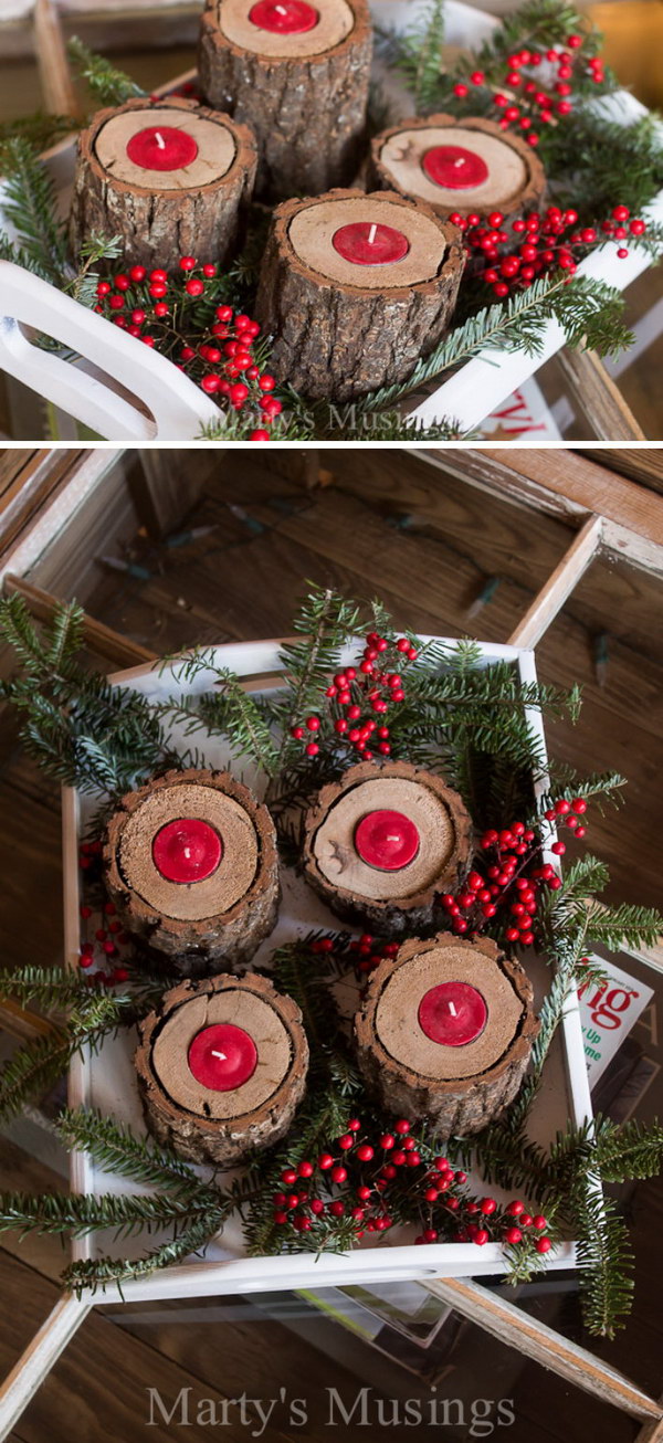 20+ Awesome Rustic Christmas Decorations