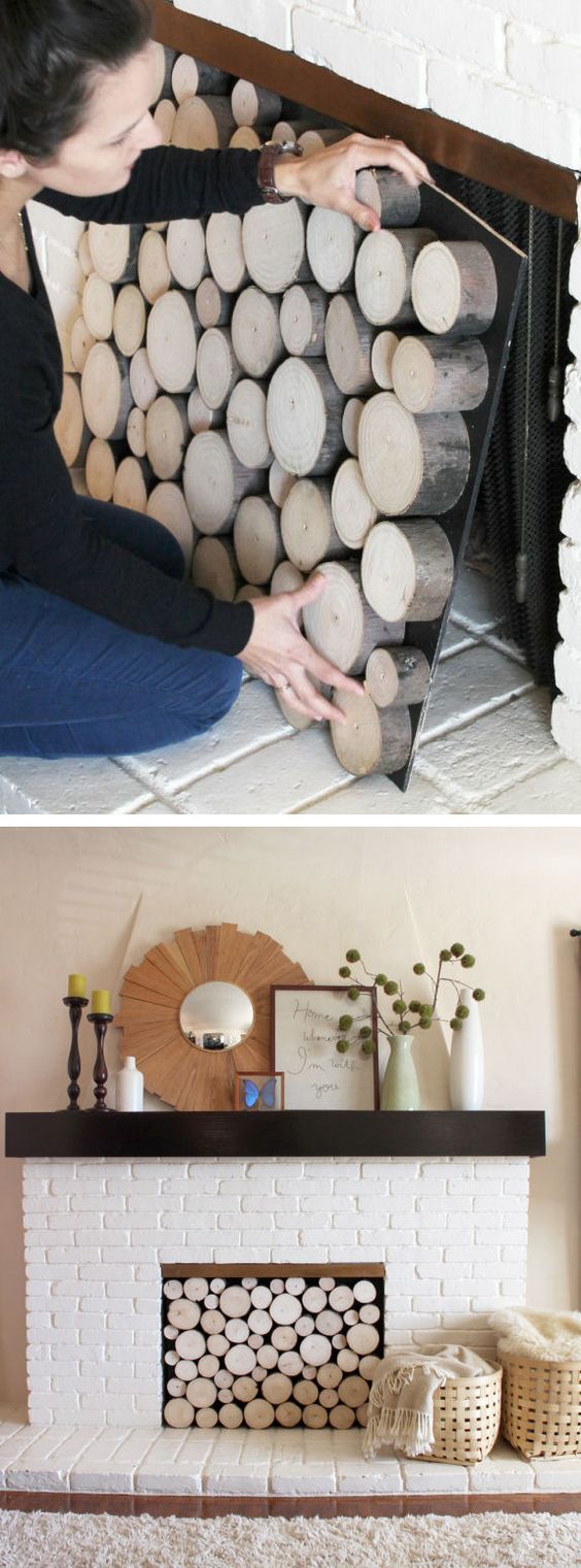 20 Cool Tree Stump and Log DIY Projects