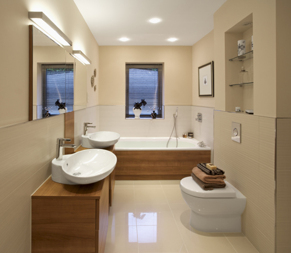 Contemporary Small Bathroom Design 