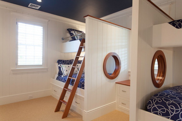 traditional boys bedroom idea by chip webster architecture 