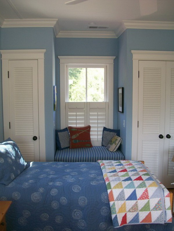 blue traditional kids bedroom 15 