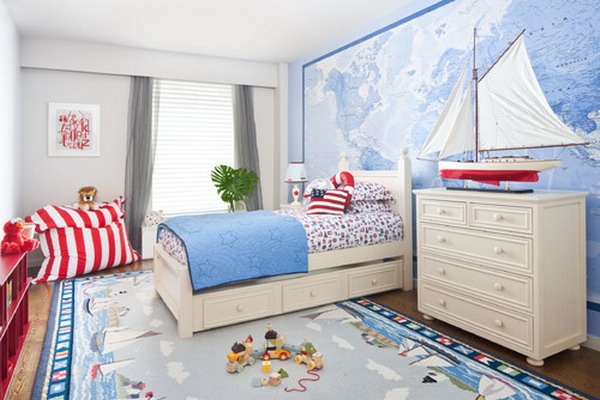 contemporary blue bedroom 5 