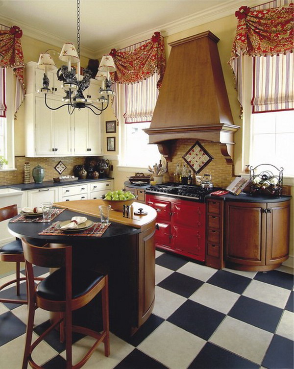 traditional country kitchen 34 