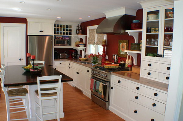 eclectic white kitchen layout 52 
