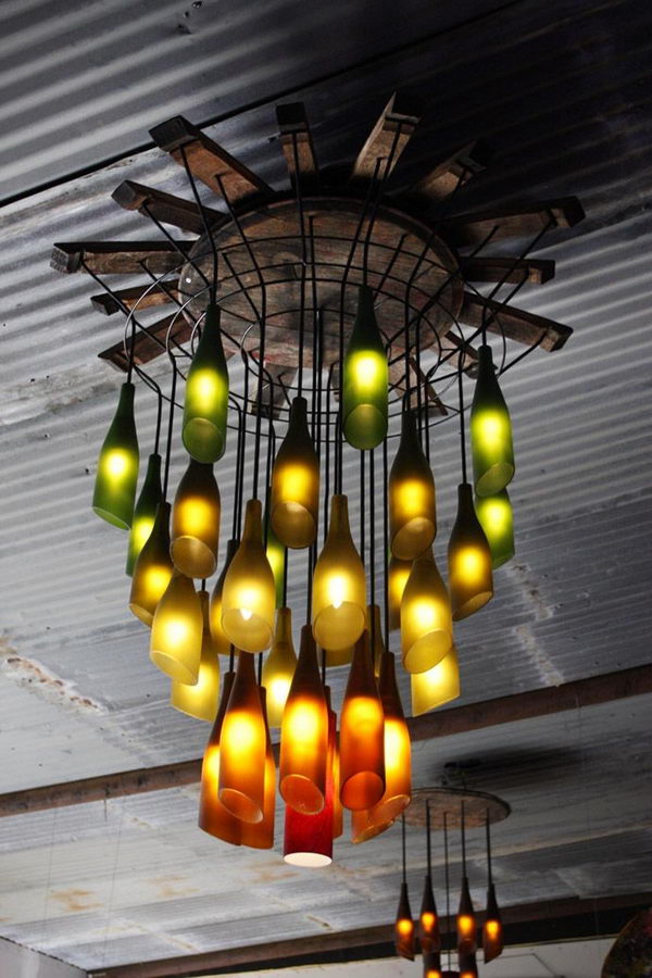 Wine Bottle Lighting, 