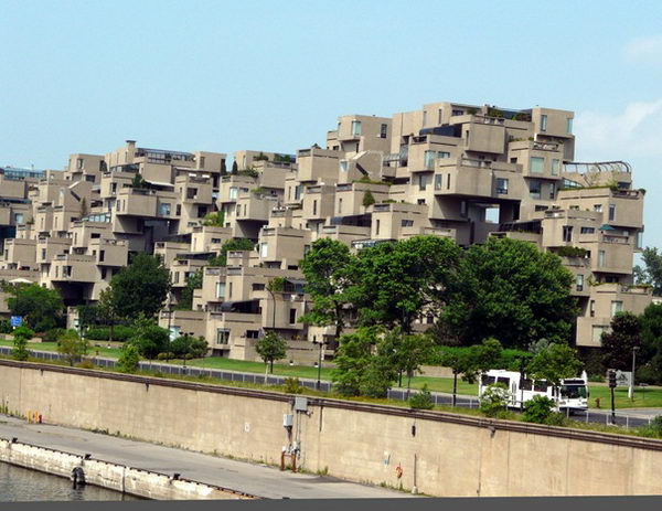 Habitat 67 (Montreal, Canada). 