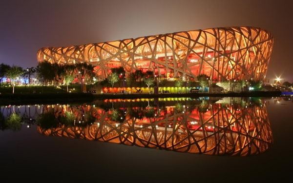 Beijing National Stadium (Beijing, China). 