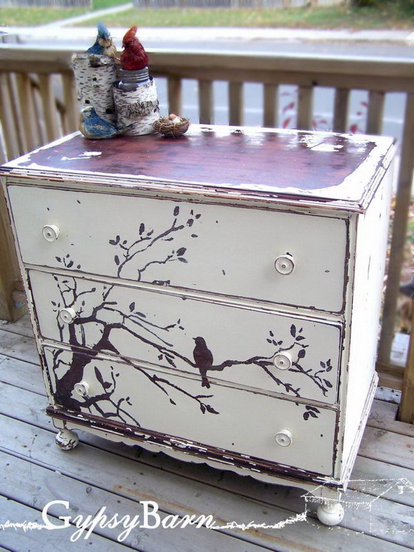 Creative DIY Painted Furniture Ideas