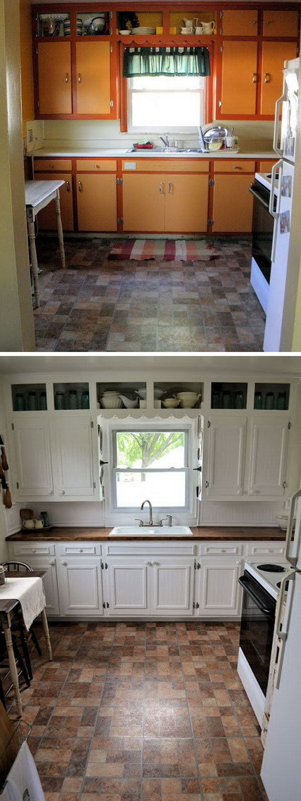 9 10 Before And After Kitchen Makeover 