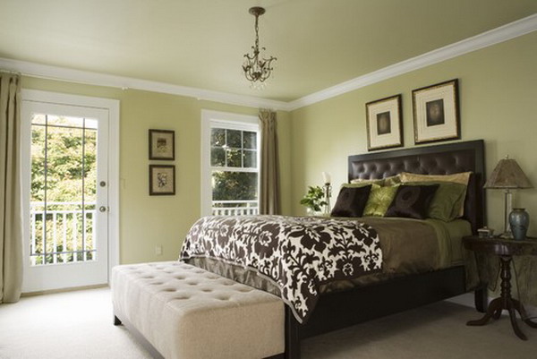 Green Master Bedroom Paint Color Ideas 