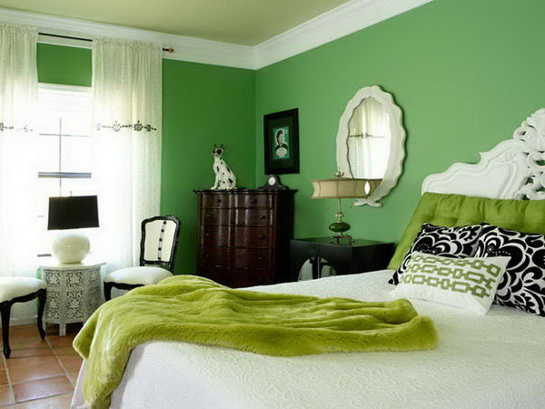 Green Master Bedroom Paint Color Ideas 