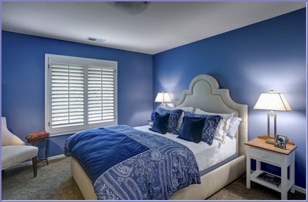 Blue Master Bedroom Paint Color Ideas 