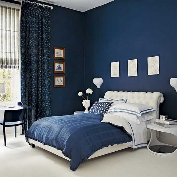 Blue Master Bedroom Paint Color Ideas 