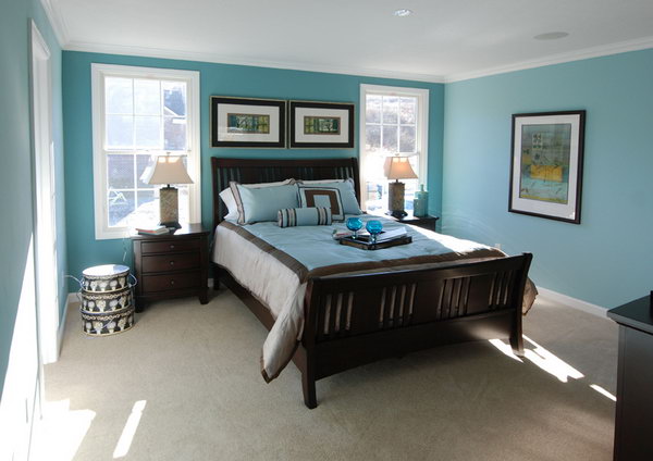 Blue Master Bedroom Paint Color Ideas 