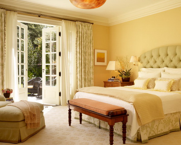 Yellow Master Bedroom Paint Color Ideas 