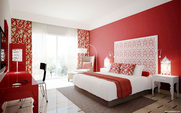 Red Master Bedroom Paint Color Ideas