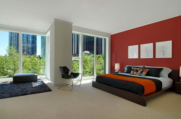 Red Master Bedroom Paint Color Ideas 