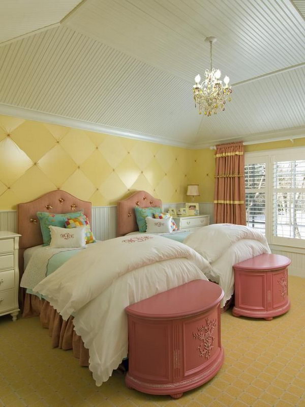 40 Cute and InterestingTwin Bedroom  Ideas  for Girls