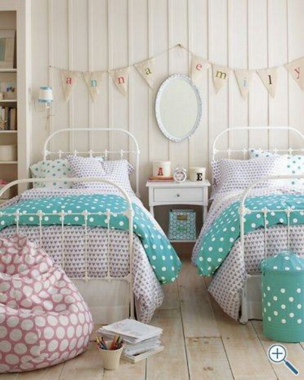 40 Cute  and InterestingTwin Bedroom  Ideas for Girls 