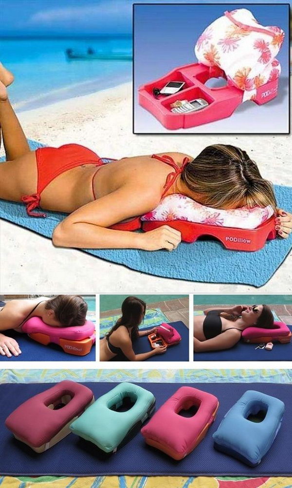 Ideal Two in One Massage and Tanning Pillow. 
