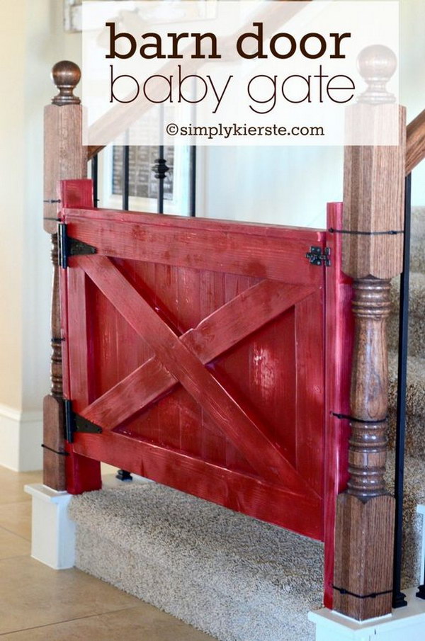 Barn Door Baby Gate. 