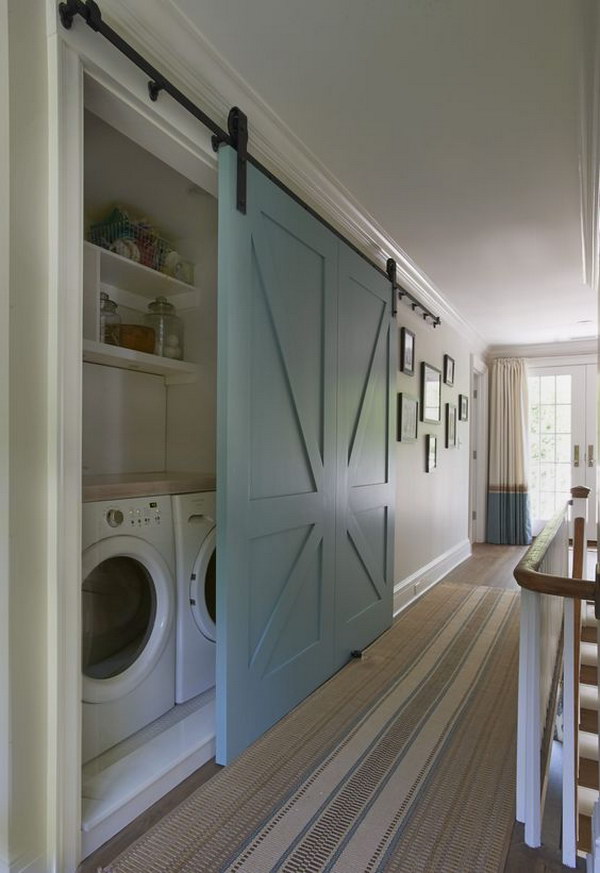 Barn Door For Laundry Room. 