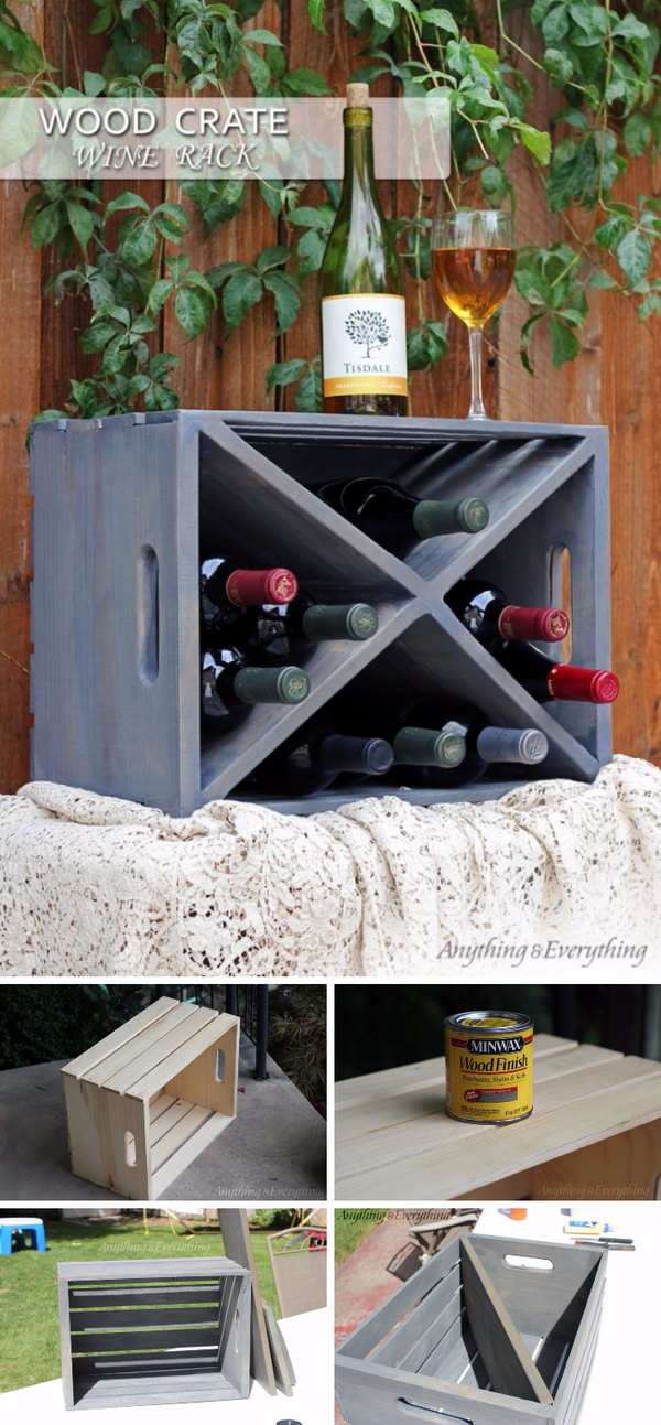 35 DIY Wood Crate Projects With Lots of Tutorials