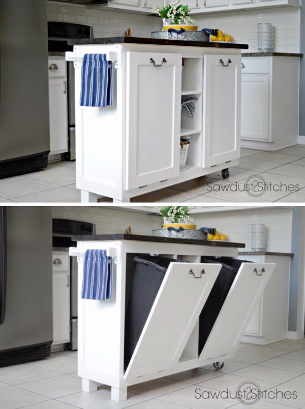 creative hidden storage ideas  small spaces