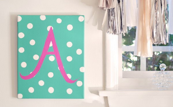 DIY Baby Monogram. See how 