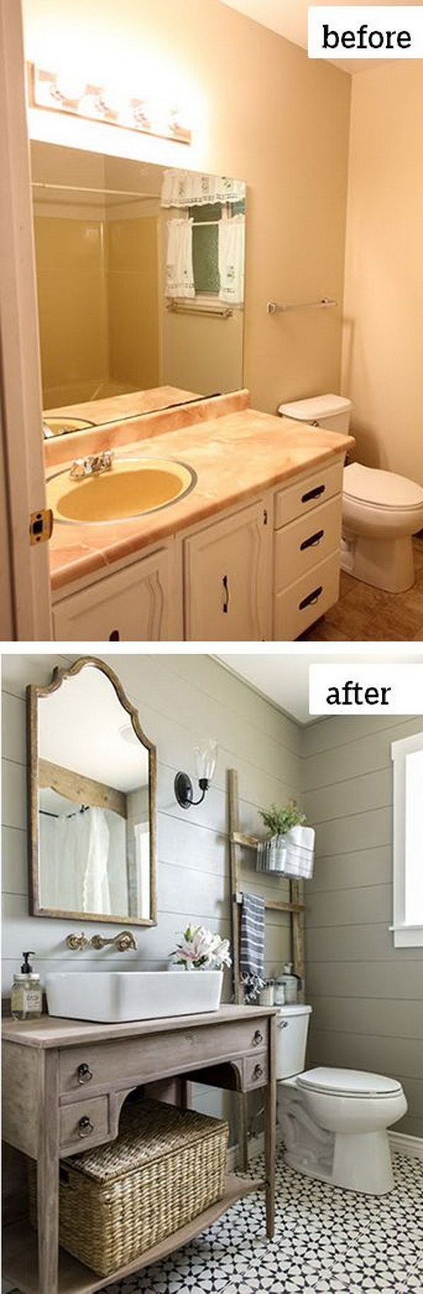 Before and After Makeovers 20 Most Beautiful Bathroom  