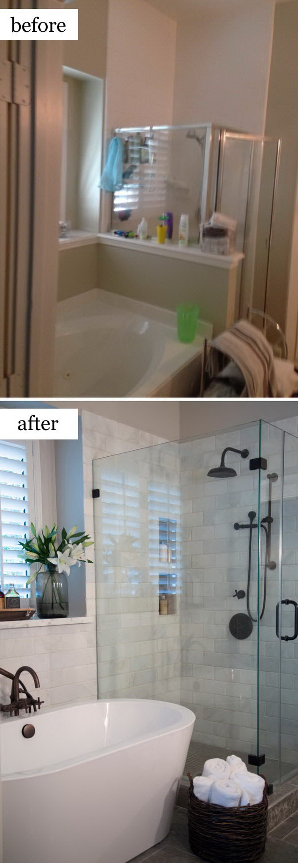 Before and After Makeovers: 20+ Most Beautiful Bathroom ...