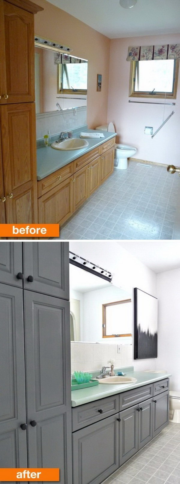 Before and After Makeovers 20 Most Beautiful Bathroom  