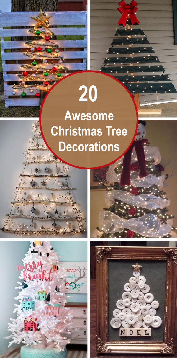 20 Awesome Christmas Tree Decorations. 