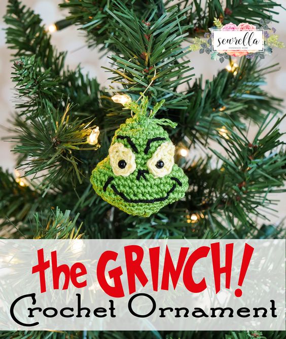 The Grinch Inspired Ornament. 