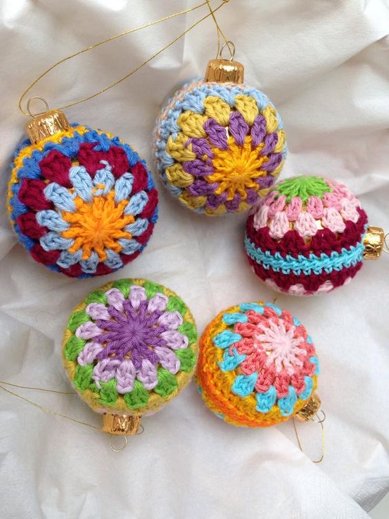 30+ Wonderful DIY Crochet Christmas Ornaments