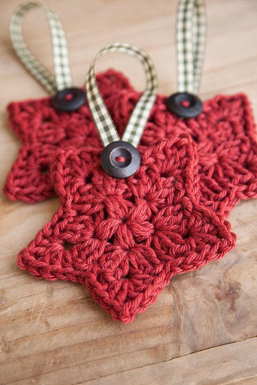 30 Wonderful DIY  Crochet  Christmas  Ornaments 