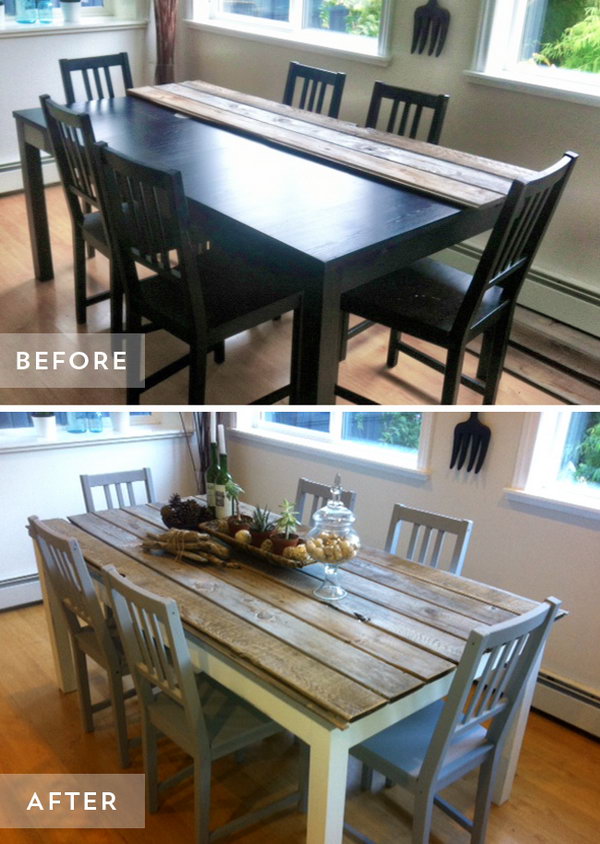 diy furniture makeovers makeover dining table chairs awesome