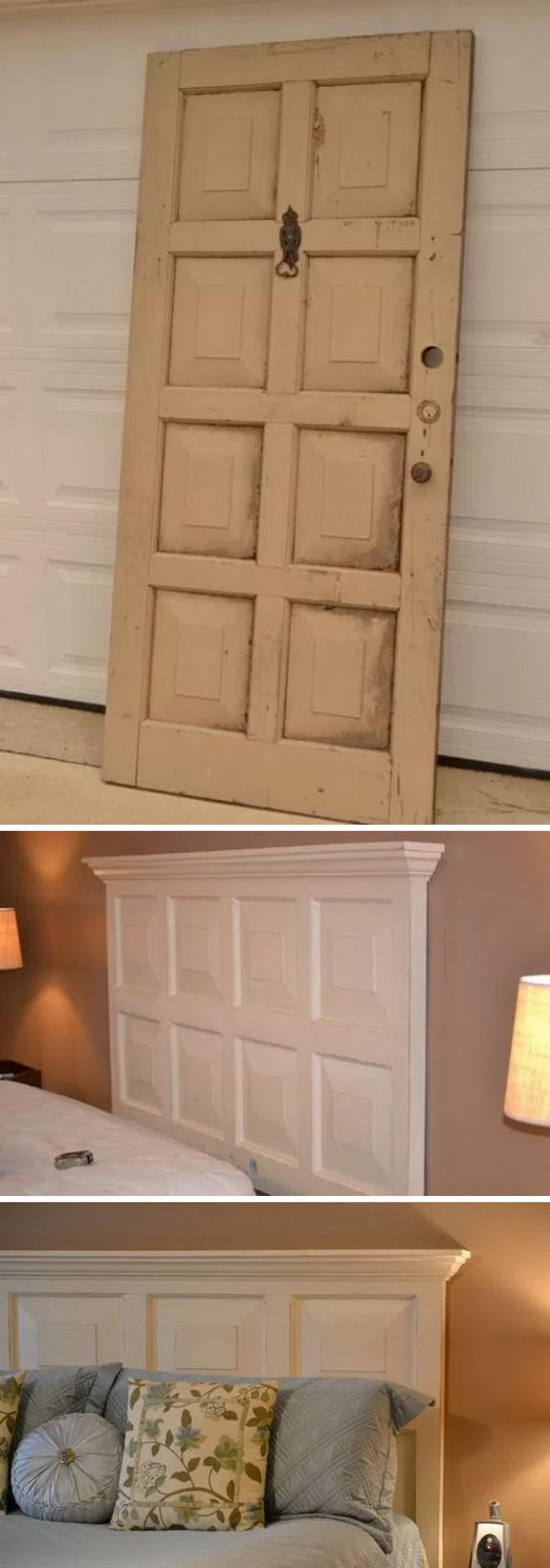 Door Headboard. 