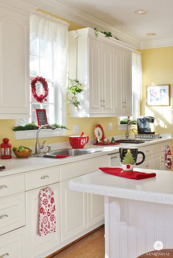 Pastel Yellow Kitchen Cabinets