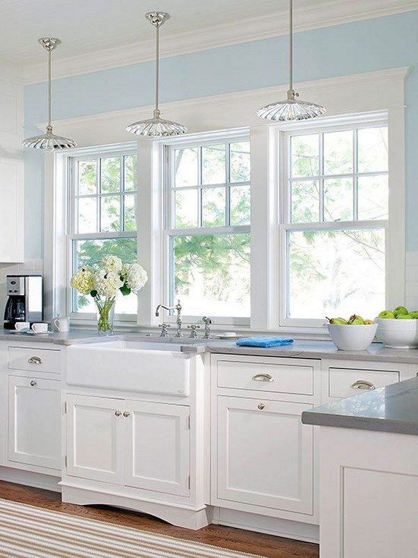 80+ Cool Kitchen Cabinet Paint Color Ideas