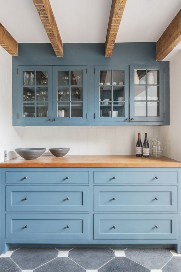 80+ Cool Kitchen Cabinet Paint Color Ideas