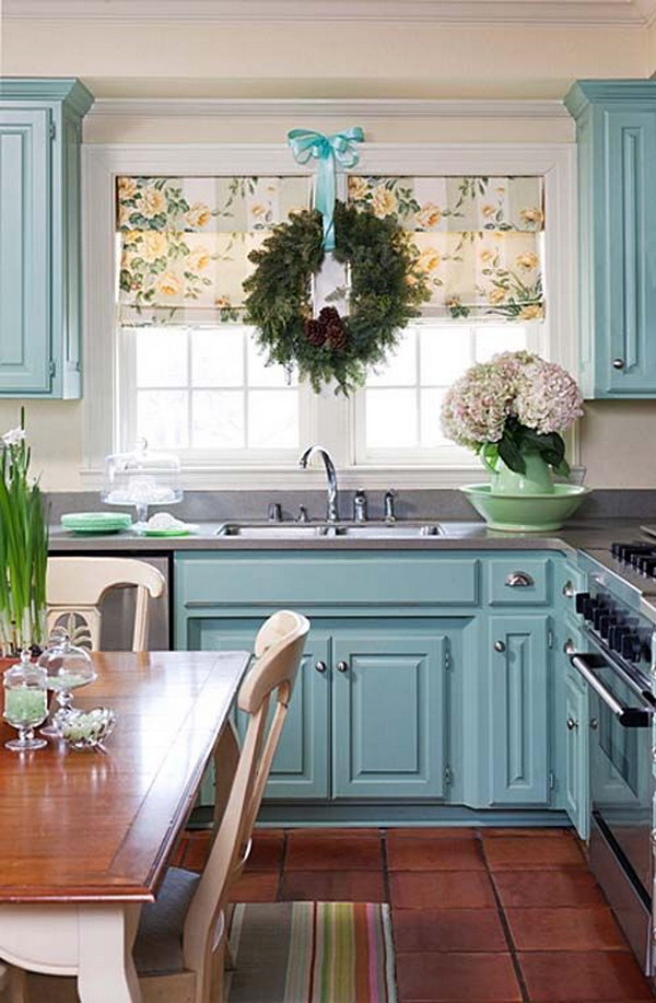 80 Cool Kitchen Cabinet Paint Color Ideas