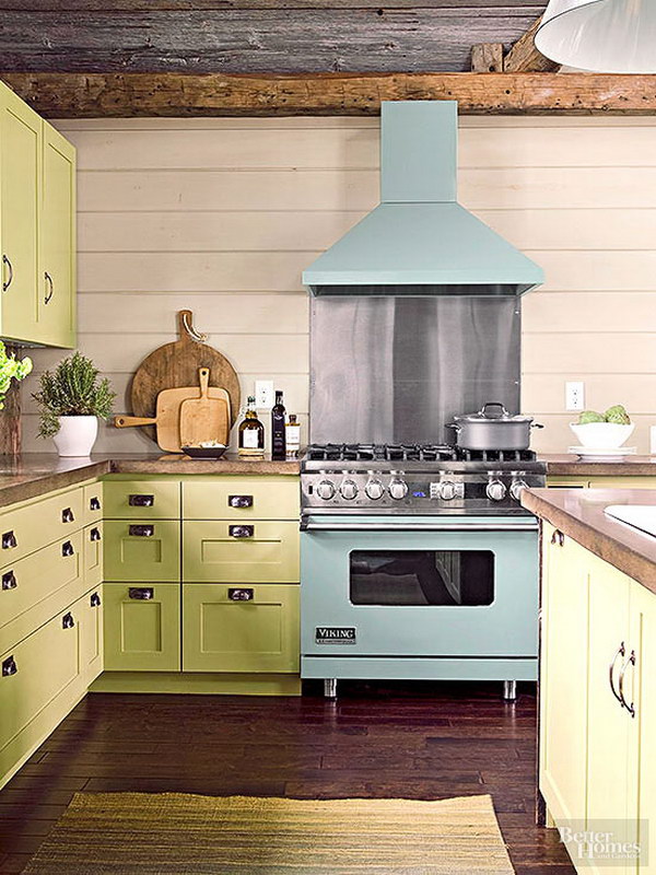 80+ Cool Kitchen Cabinet Paint Color Ideas