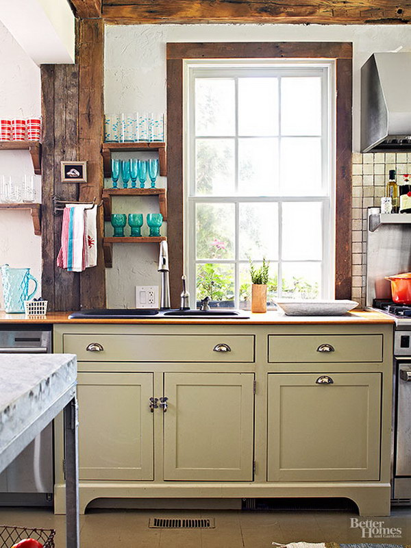 80+ Cool Kitchen Cabinet Paint Color Ideas