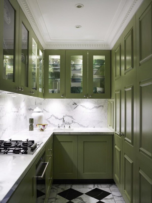 80 Cool Kitchen Cabinet Paint Color Ideas