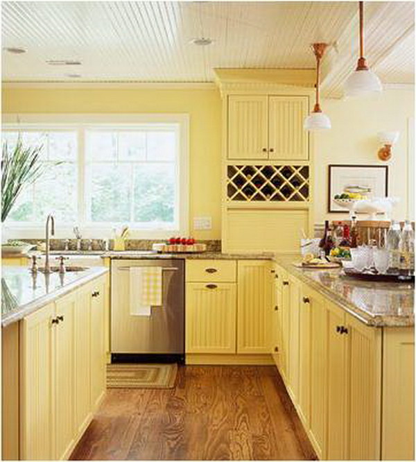 80 Cool Kitchen Cabinet Paint Color Ideas